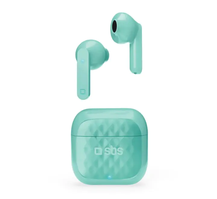 SBS TWS Air Free Cuffie True Wireless Stereo (TWS) In-ear Musica e Chiamate Base di ricarica Bianco - (SBS TEEARAIRFREETWSBTW AURICO 200MAH)