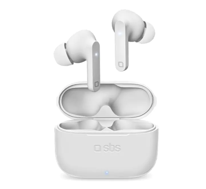 SBS Urban Pro Auricolare True Wireless Stereo (TWS) In-ear Musica e Chiamate Bluetooth Bianco - (SBS TEEARTWSURBPROBTW AURICO 300MAH)