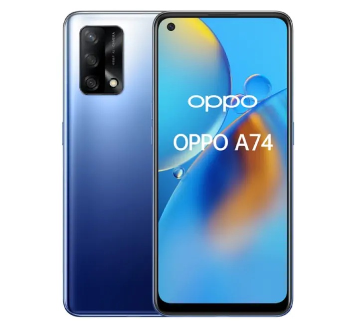 OPPO A74 Smartphone, 175g, Display 6.43