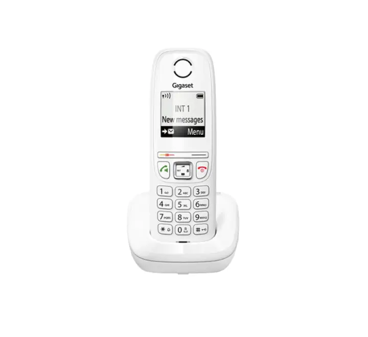 TIM Start Telefono DECT Identificatore di chiamata Bianco - (GIG START AS405 TIM WHT)