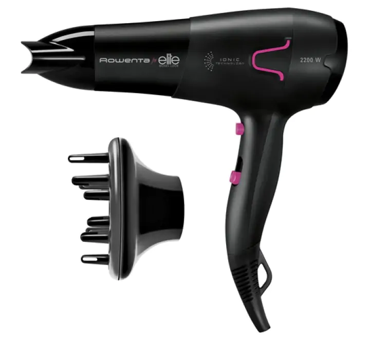 Rowenta Elite CV5623 asciuga capelli 2200 W Nero - (ROW CV5623 HAIRDRY)