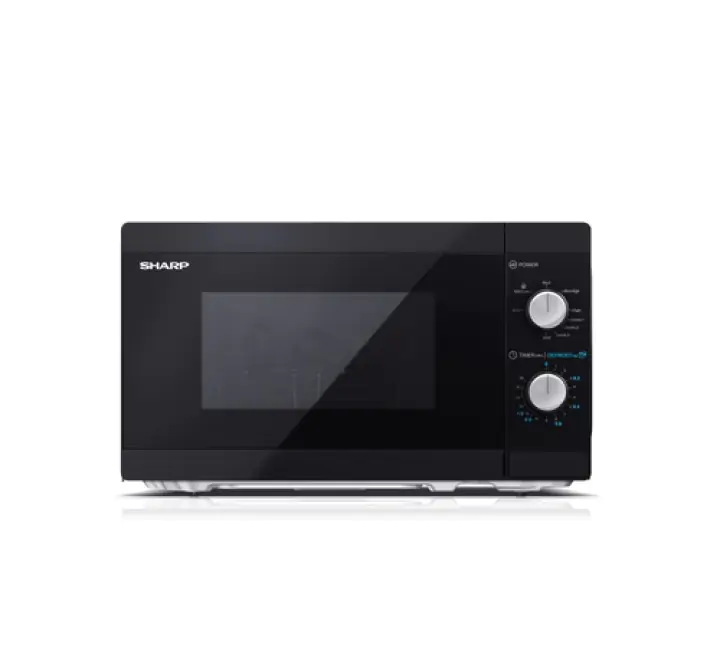 Sharp YC-MG01E-B forno a microonde Superficie piana Microonde combinato 20 L 800 W Nero - (SHA YC-MG01EB MICROONDE GRIL 20L BK)