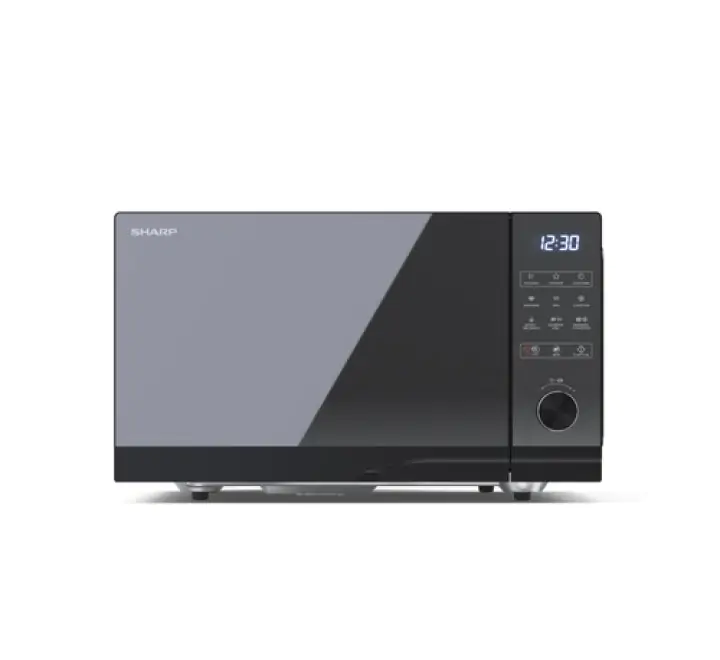 Sharp YC-GC52BE-B forno a microonde Superficie piana Microonde combinato 25 L 900 W Nero - (SHA YC-GC52BEB MICROONDE COMB FB 25L BLK)