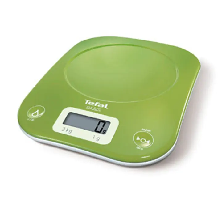 Tefal Oasis Verde Bilancia da cucina elettronica - (TEFAL BC3008H0 BILANCIA DIG OASIS GREEN)