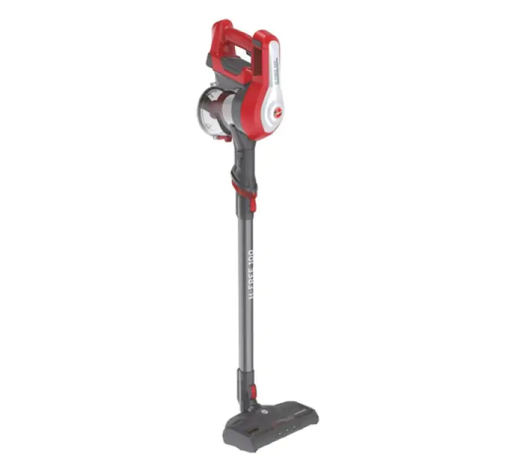 Hoover HF122RH 011 Batteria Secco Tessuto Senza sacchetto 0,9 L 170 W Rosso, Argento - (HOV HF122RH 011 SCOPA ELET WLES NO-SACCO)