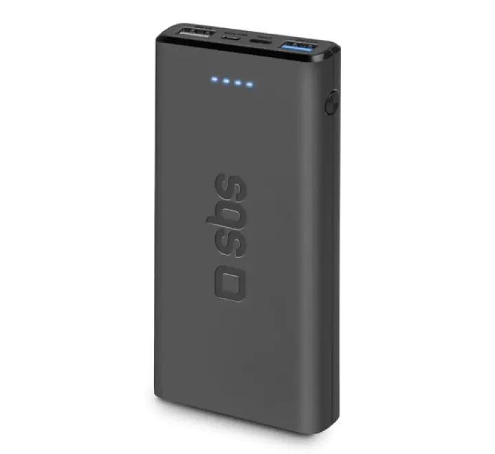 SBS Power bank 10.000 mAh extra slim con porta USB 2.1A Intelligent Charge (IC) - (SBS TTBB10000FASTK POWER BANK 10KMAH)