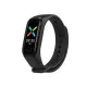 OPPO Band Sport Tracker Smartwatch con Display AMOLED a Colori 1.1' 5ATM Carica Magnetica, Impermeabile 50m, Pedometro Fitness Cinturino Cardiofrequenzimetro, Versione Italia, Colore Black - (OPP BAND SPORT ITA BLK 6202349)