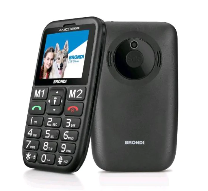 Brondi Easy Phone Amico Stiloso Nero