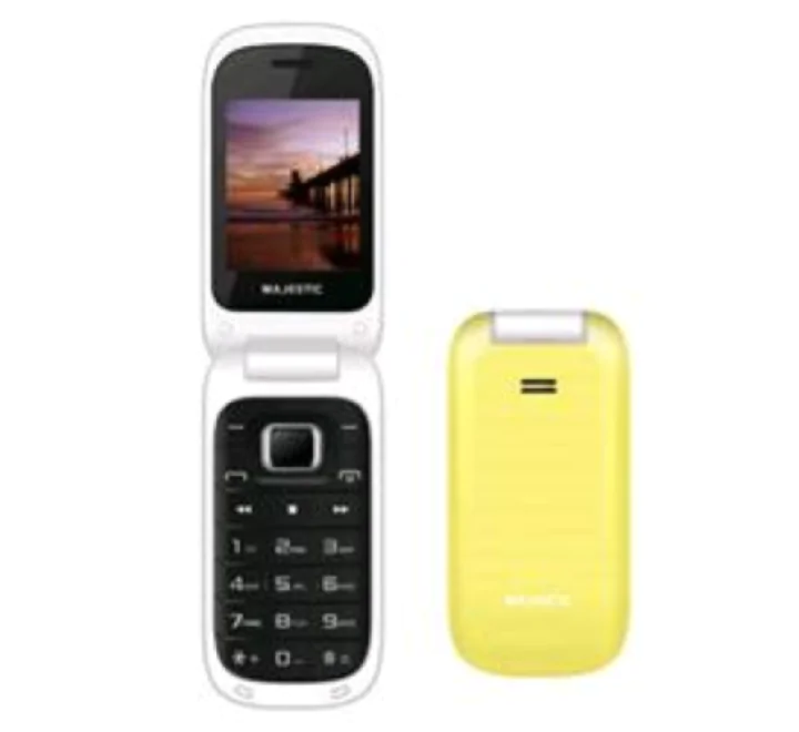 CELLULARE MAJESTIC TLF LUCKY 48 FLIP UMTS 2.4 TELEFONO UMTS DISPLAY A COLORI FOTOCAMERA TASTO SOS RADIO ITALIA CELESTE