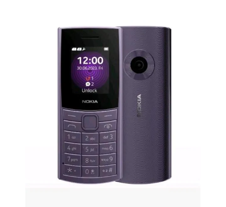 CELLULARE NOKIA 110 2023 4G DUAL SIM BLUE SENIOR PHONE