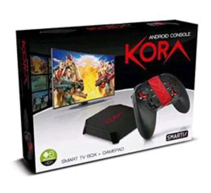 CONSOLE ATLANTIS LAND KORA ANDROID CON FUNZIONE SMART TV 4K WI-FI E CAVO HDMI