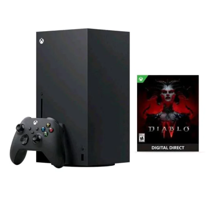 CONSOLE MICROSOFT XBOX SERIE X 1TB DIABLO IV BUNDLE