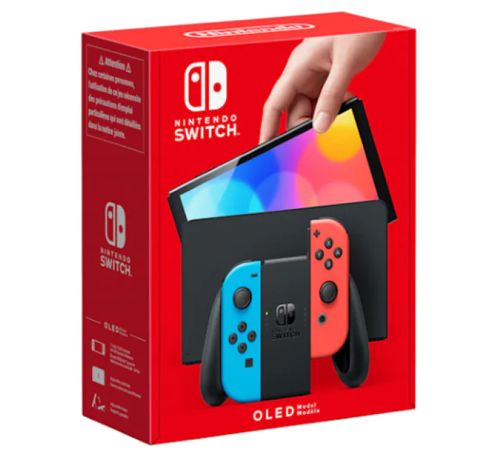 CONSOLE NINTENDO SWITCH OLED BLU NEON/ROSSO NEON