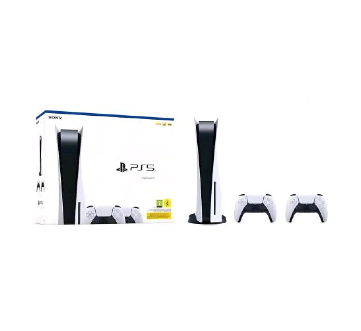 CONSOLE SONY PS5 825GB STANDARD ED. WHITE + 2 DUALSENSE