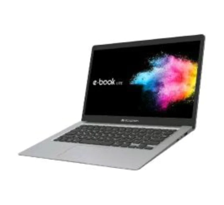 NOTEBOOK MICROTECH E-BOOK LITE 14.1 INTEL CELERON N4020 1.1GHz RAM 4GB-eMMC 64GB+SSD 240GB-WINDOWS 10 PROFESSIONAL EDUCATIONAL GRIGIO EBL14B/240W3