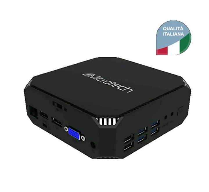 MICROTECH E-CUBE MNI PC i5-7200U 2.5GHz RAM 4GB-SSD 120GB M.2-LINUX UBUNTU BLACK (EC19ALB/4120M2SU)