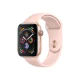 SMARTWATCH APPLE SERIE 4 GPS CASSA 44MM ALLUMINIO GOLD CON CINTURINO SPORT ROSA SABBIA MU6F2TY/A