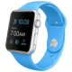 SMARTWATCH APPLE SPORT CASSA 38MM ALLUMINIO SILVER CINTURINO BLUE GARANZIA EUROPA MJ2V2B/A