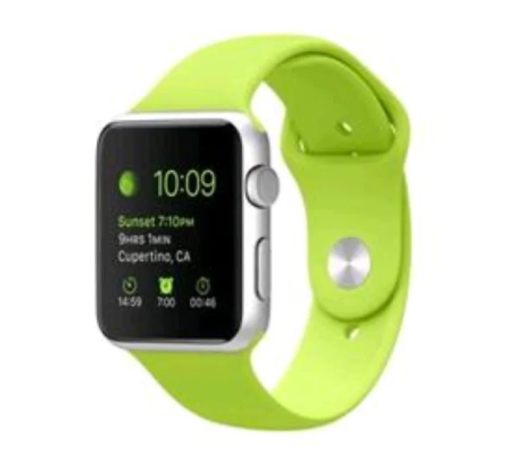 SMARTWATCH APPLE SPORT CASSA 38MM ALLUMINIO SILVER CINTURINO BLUE GARANZIA EUROPA MJ2V2B/A