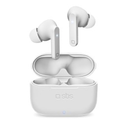 SBS Urban Pro Auricolare True Wireless Stereo (TWS) In-ear Musica e Chiamate Bluetooth Bianco - (SBS TEEARTWSURBPROBTW AURICO 300MAH)