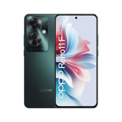 OPPO Reno Reno11 F 5G Smartphone, AI Tripla fotocamera 64+8+2MP, Selfie 32MP, Display 6.7Ã¢ÂÂ 120HZ AMOLED FHD+, 5000mAh, RAM 8(Esp4GB/6GB/8GB)+ROM 256GB (esp2TB), [Versione Italia], Palm Green - (OPP DS RENO11 F 5G 8+256 GLO GRN)