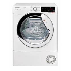 Hoover DXW4 H7A1TCEX-01 asciugatrice Libera installazione Caricamento frontale 7 kg A+ Cromo, Bianco - (HOV DXW4H7A1TCEX-01 ASCIUG 7KG SLIM 49CM)