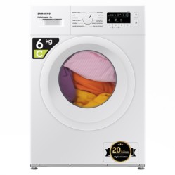 Samsung WW60A3120WE/ET lavatrice slim a caricamento frontale 6 kg Classe C 1200 giri/min, Porta bianca + Panel bianco - (SAM WW60A3120WE/ET LAVATR SLIM 6KG 1200)