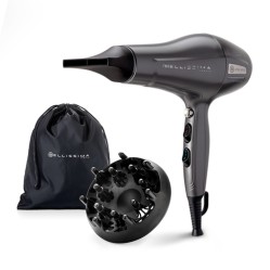 Bellissima 11859 asciuga capelli 2200 W Grigio, Argento - (IME 11859 HAIRDRY BELLISSIMA ULTRA SPEED)