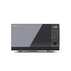 Sharp YC-GC52BE-B forno a microonde Superficie piana Microonde combinato 25 L 900 W Nero - (SHA YC-GC52BEB MICROONDE COMB FB 25L BLK)