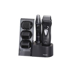 Panasonic ER-GY10, Kit multigrooming per barba, capelli e corpo, 4 pettini accessori, Wet&Dry - (PAN REGBARBA/CAPEL/CORP RIC.WET ERGY10CM)