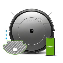 iRobot Roomba Combo Kit aspirapolvere robot 0,45 L Senza sacchetto Nero, Grigio - (IRB ROOMBA COMBOPREMIUMKIT ASPIPOL ROBOT)