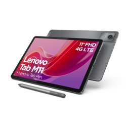 Lenovo Tab M11 TB330XU + Pen KTK G88 4GB 128GB LTE 10.95INCH 1920*1200 IPS 90Hz LUNA GREY ANDROID 13 - (LEN ZADB0034SE TB M11 114+128 LTE GRY)