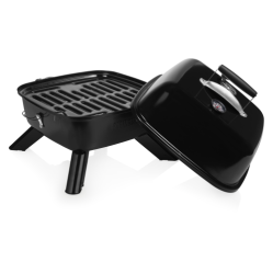 PRINCESS BARBECUE IBRIDO PORTATILE ELETTRICO/CARBONE 2000W NERO