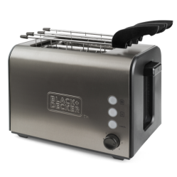 Black+Decker Tostafette con pinze acciaio 900W