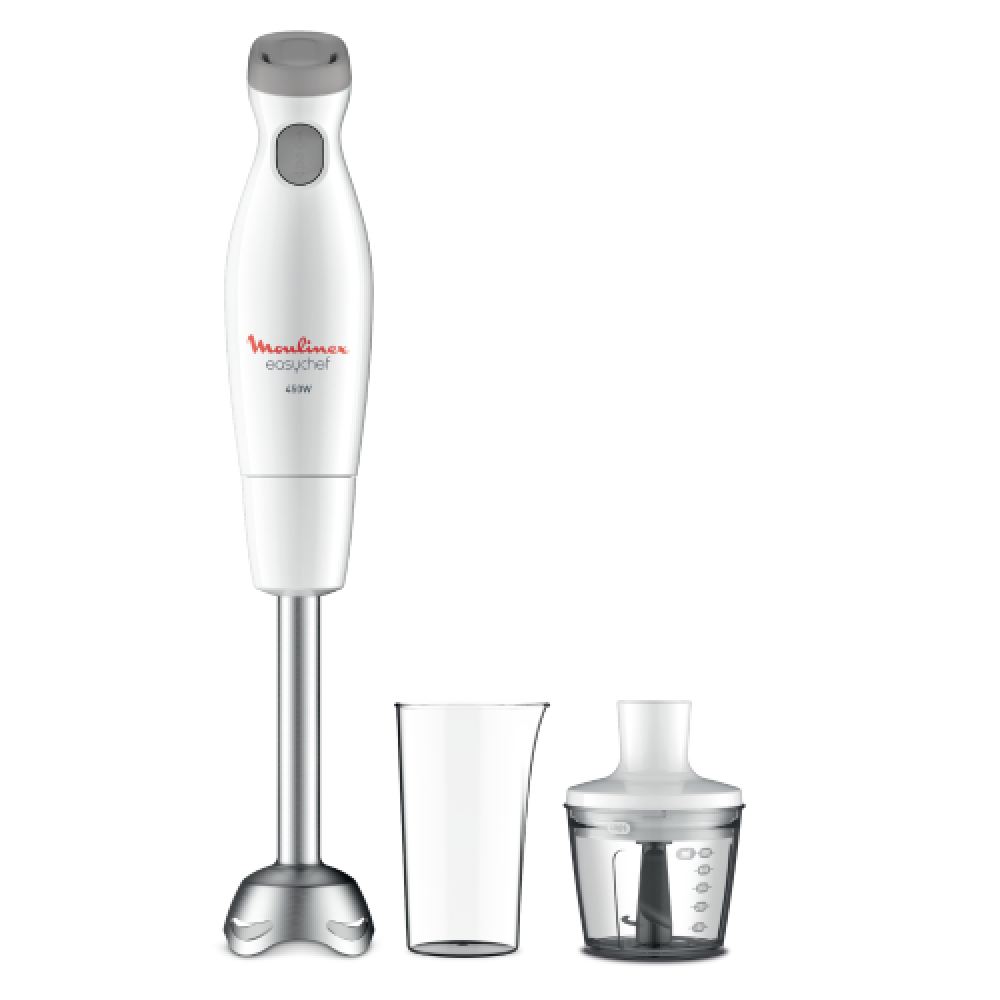 MOULINEX FRULLATORE AD IMMERSIONE EASYCHEF 2in1 450W BIANCO DD452110