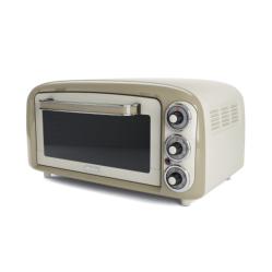 ARIETE FORNO VINTAGE BEIGE (0979/03) - 18L - 3 POSIZIONI COTTURA - TIMER 60 MIN - 1380W