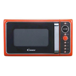 CANDY DIVO G25CO FORNO A MICROONDE 25 LITRI 900W FUNZINE GRILL PIATTO ROTANTE IN VETRO Ã 27 CM ARANCIO