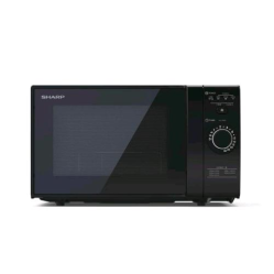 SHARP YC-GG02E-B - FORNO A MICROONDE 20L - 800W - CONTROLLO DIGITALE - GRILL - 11 LIVELLI DI POTENZA - BLACK