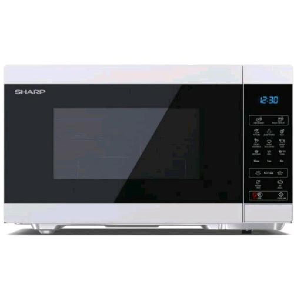 SHARP YC-MG81E-W - FORNO A MICROONDE 28L - 900W - CONTROLLO DIGITALE - GRILL - 11 LIVELLI DI POTENZA - WHITE