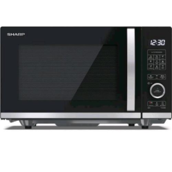 SHARP YC-QG234AE-B - FORNO A MICROONDE 23L - 1000W - CONTROLLO DIGITALE - 11 LIVELLI DI POTENZA - BLACK/SILVER