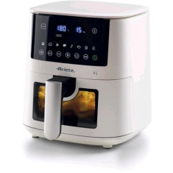 ARIETE 4633 FRIGGITRICE AD ARIA CAPACITA' 4 LT 1400 W 9 PROGRAMMI FUNZIONE SHAKE E GRILL TEMPERATURA FINO A 200 GRADI TIMER BIANCO