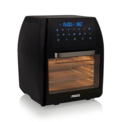 PRINCESS FRIGGITRICE AD ARIA AEROFRYER OVEN 12LT 1800W OBLO' NERO