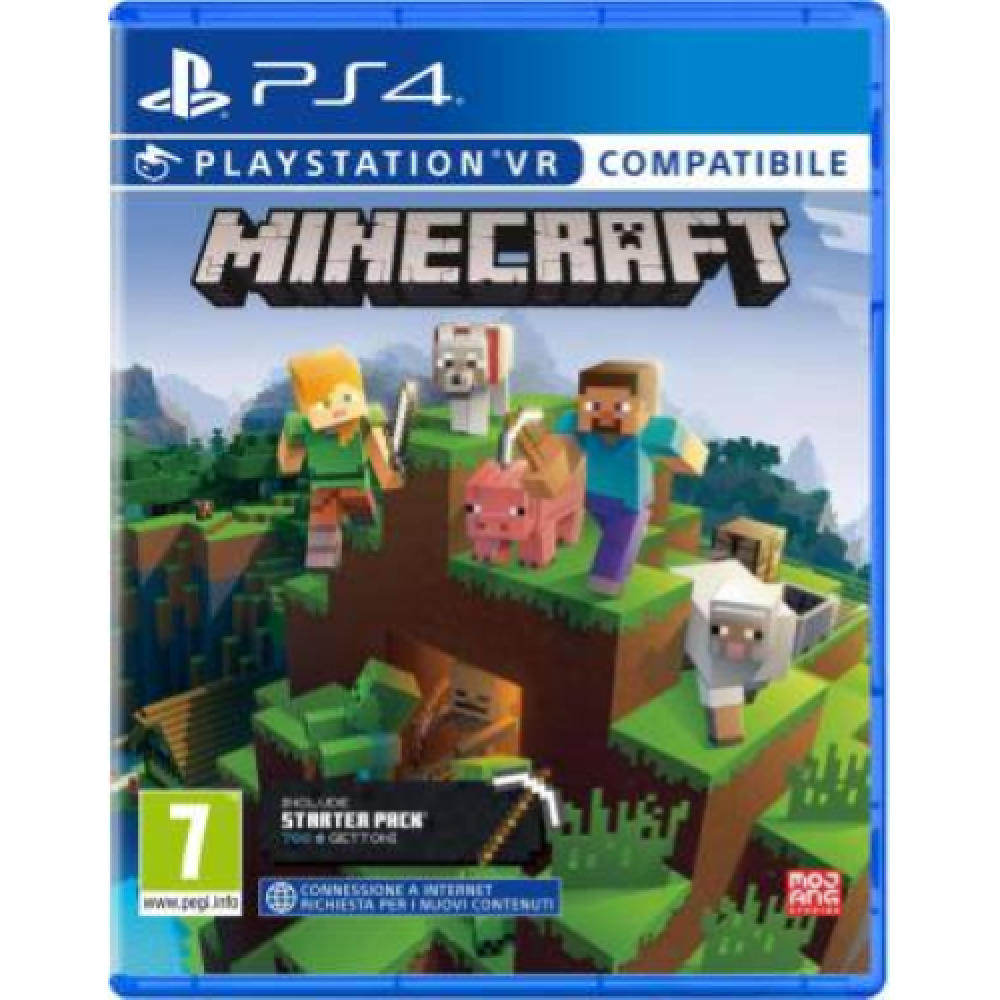 GIOCO SONY PER PS4 PLAYSTATION 4 MINECRAFT STARTER COLLECTION