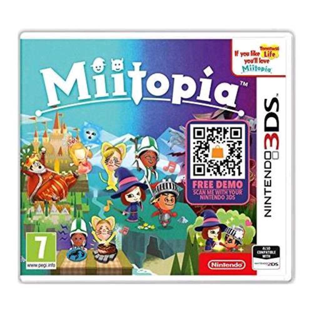 NINTENDO MIITOPIA PER NINTENDO 3DS VERSIONE ITALIANA