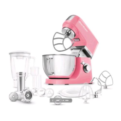 SENCOR STM 6354RD ROBOT DA CUCINA 1000 W 4.5 L BILANCE INCORPORATE IMPASTATRICE SMINUZZARE TAGLIARE MACINATURA ROSA