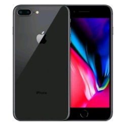 SMARTPHONE APPLE IPHONE 8 PLUS 64GB SPACE GRAY - RICONDIZIONATO RECOMMERCE GRADO A+ (con caricabatt. e cavo) (2 ANNI DI GARANZIA)